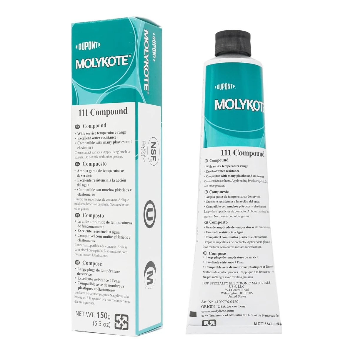 MOLYKOTE 111 COMPUESTO DE SILICONA PARA VÁLVULAS | 4109776 | 150 G