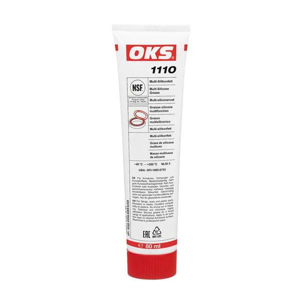 OKS 1110 GRASA DE SILICONA MULTIUSOS GRADO ALIMENTICIO NSF H1 | 1106450414 | 80 ML