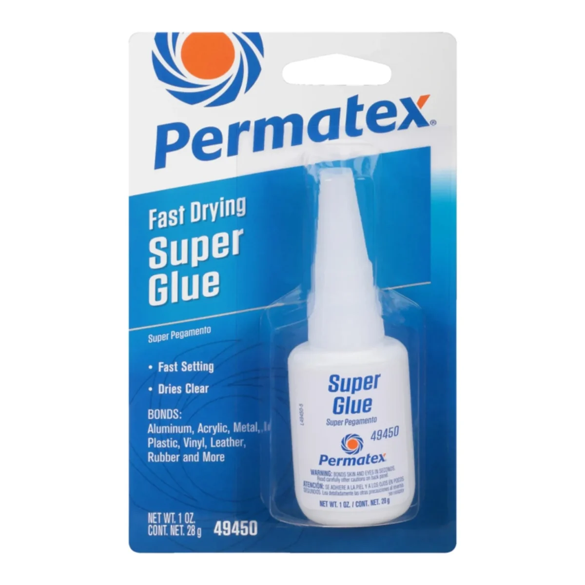 PERMATEX ADHESIVO INSTANTÁNEO | 49450 | 1 OZ
