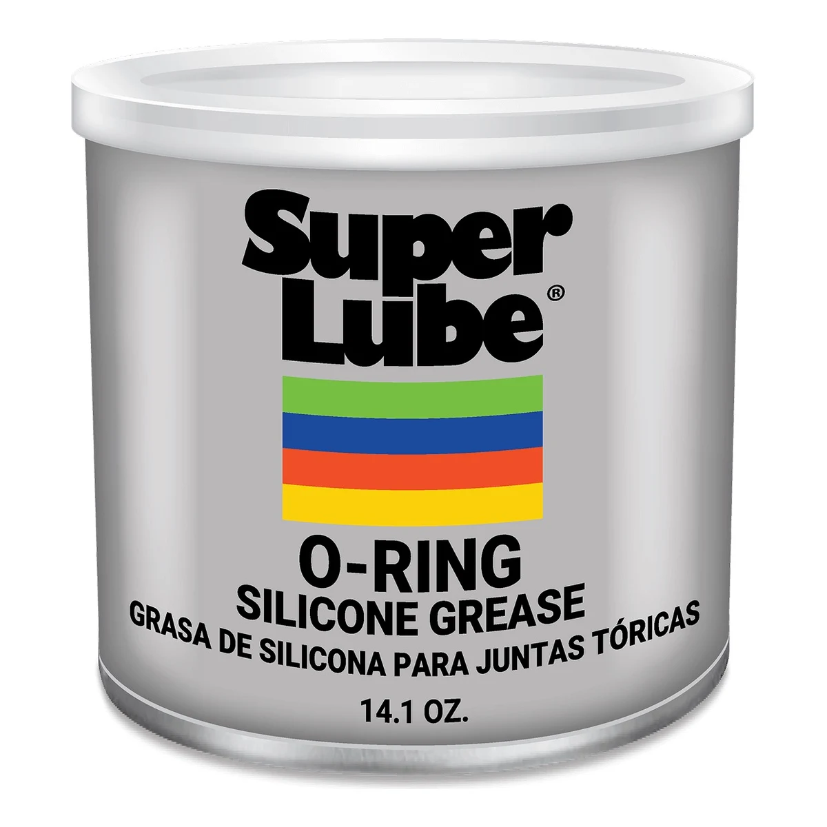 Lata de 14.1 oz de Super Lube O-Ring Silicone Grease, grasa de silicona para juntas tóricas