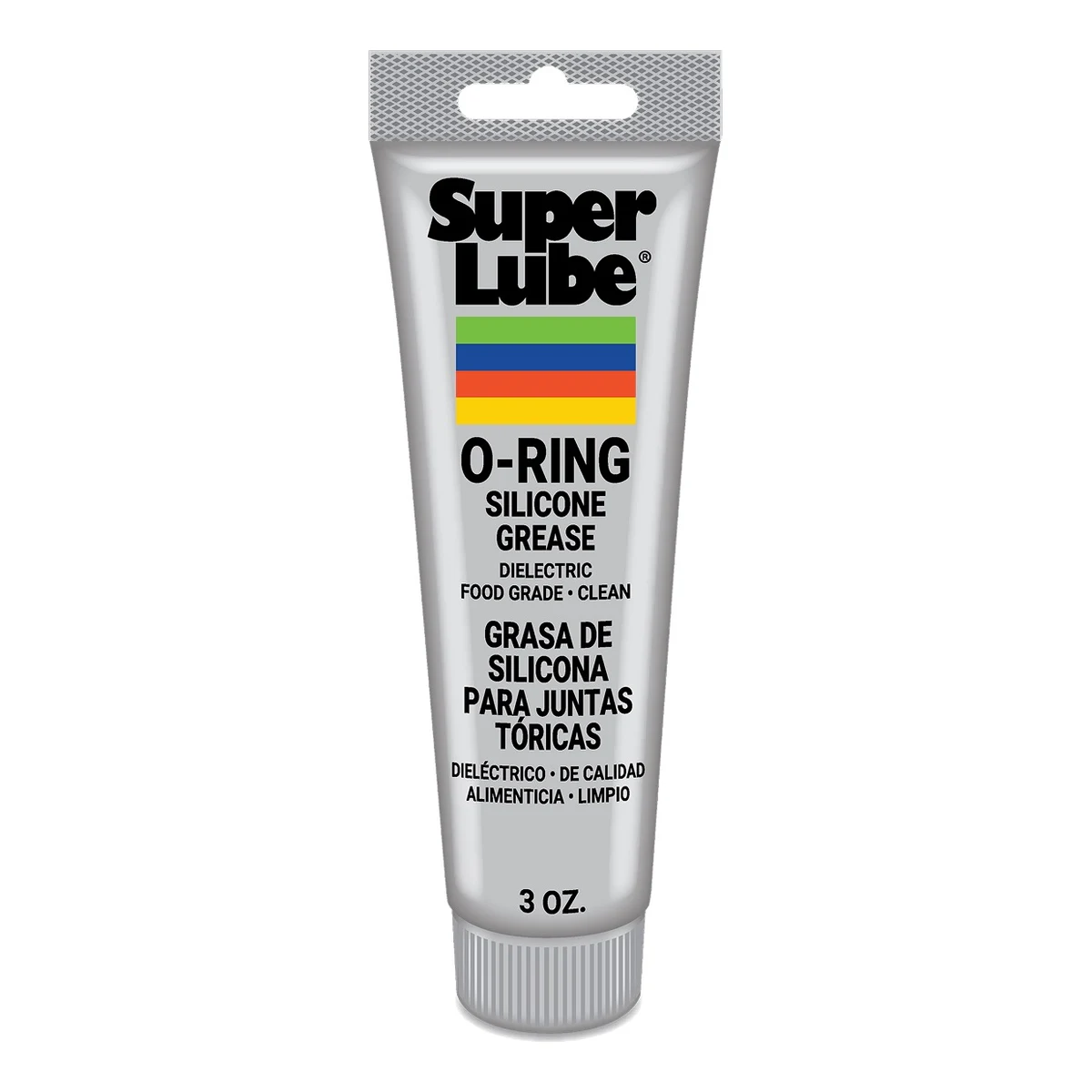 Tubo de 3 oz de Super Lube O-Ring Silicone Grease, grasa de silicona para juntas tóricas