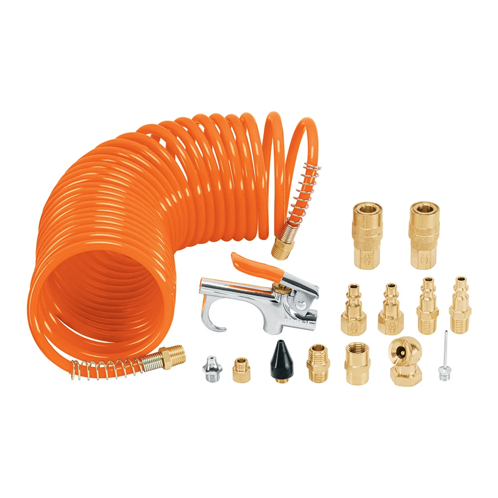 TRUPER JAN-15 JUEGO DE ACCESORIOS NEUMÁTICOS 1/4" NPT | 19094 | 15 PIEZAS
