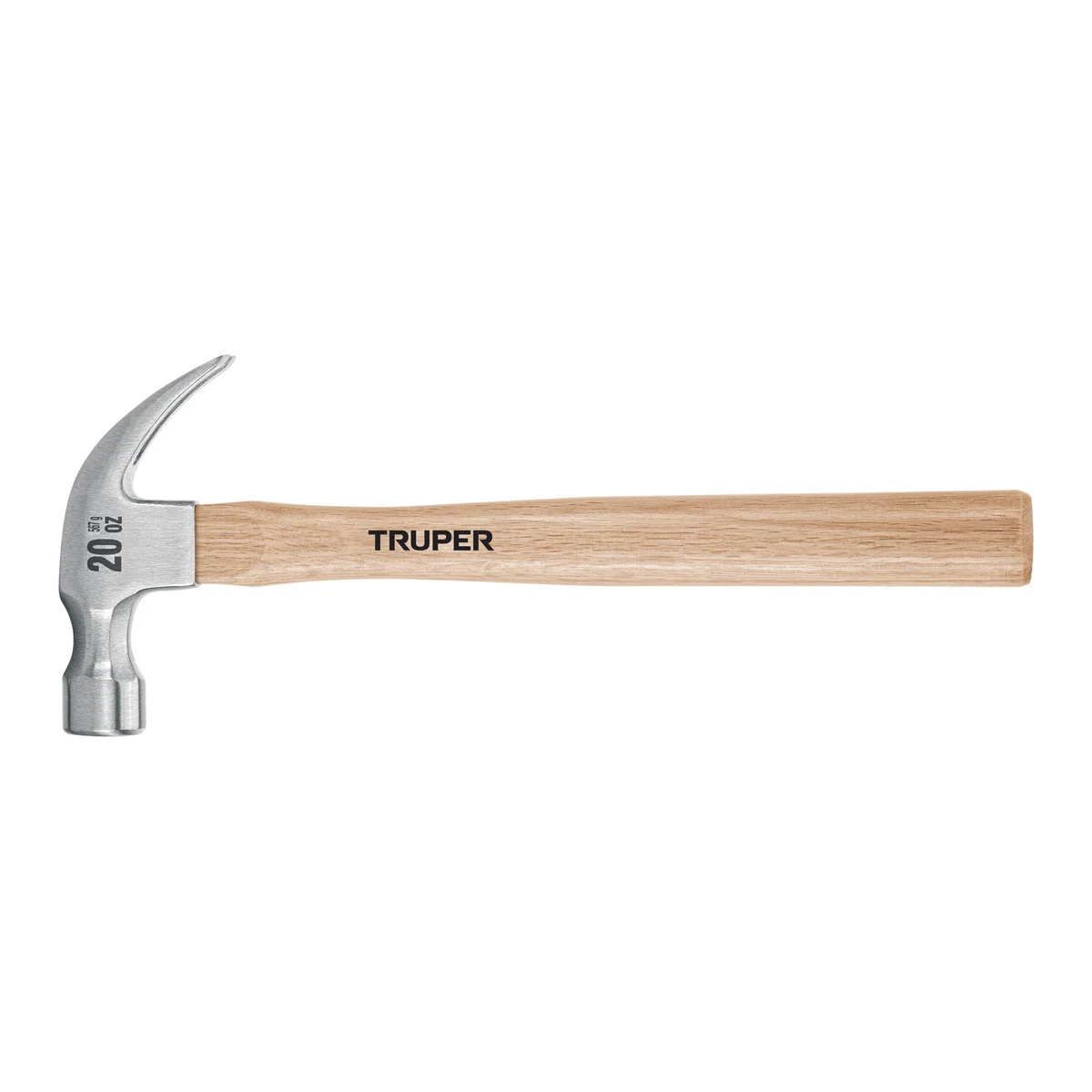 TRUPER MARTILLO DE UÑA CURVA PULIDO MANGO DE MADERA | 16753 | 20 OZ