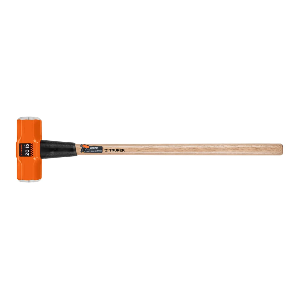 TRUPER COMBA OCTAGONAL 20 LB CON MANGO DE MADERA | 16516
