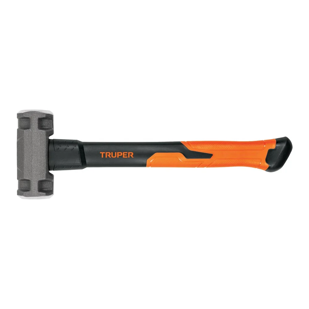 TRUPER MD-4F COMBA OCTAGONAL 4 LB CON MANGO DE FIBRA DE VIDRIO | 16536