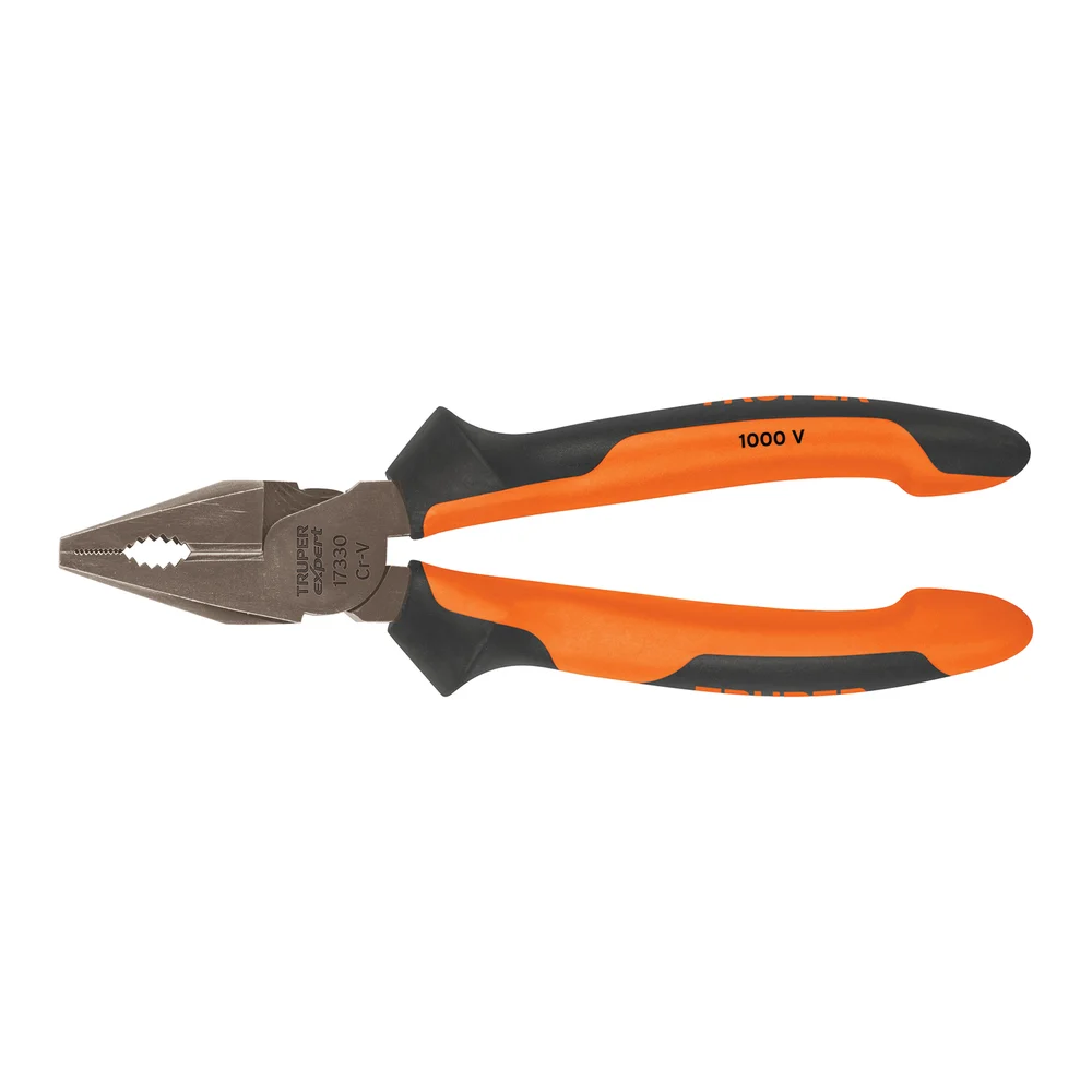 TRUPER EXPERT ALICATE UNIVERSAL 8" AISLADO 1000 V ALTA PALANCA | 17330
