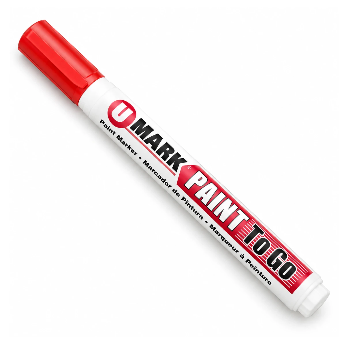 U-MARK PAINT TO GO MARCADOR DE PINTURA ROJO | 10474