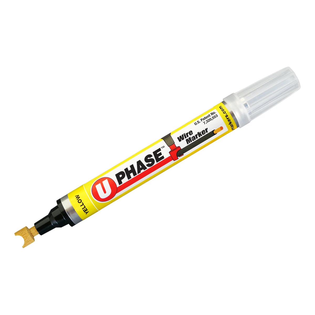 U-MARK U-PHASE MARCADOR DE FASES PARA CABLES AMARILLO | 10706PPM | 13 ML