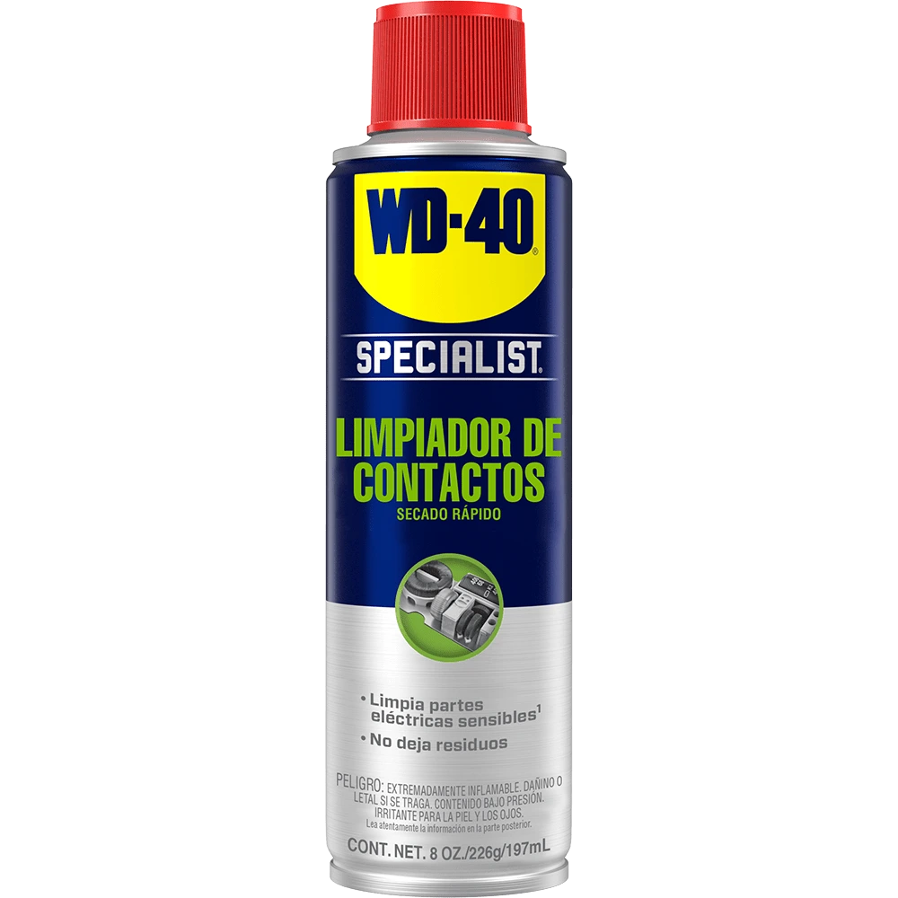 WD-40 SPECIALIST LIMPIADOR DE CONTACTOS | 560040 | 8 OZ
