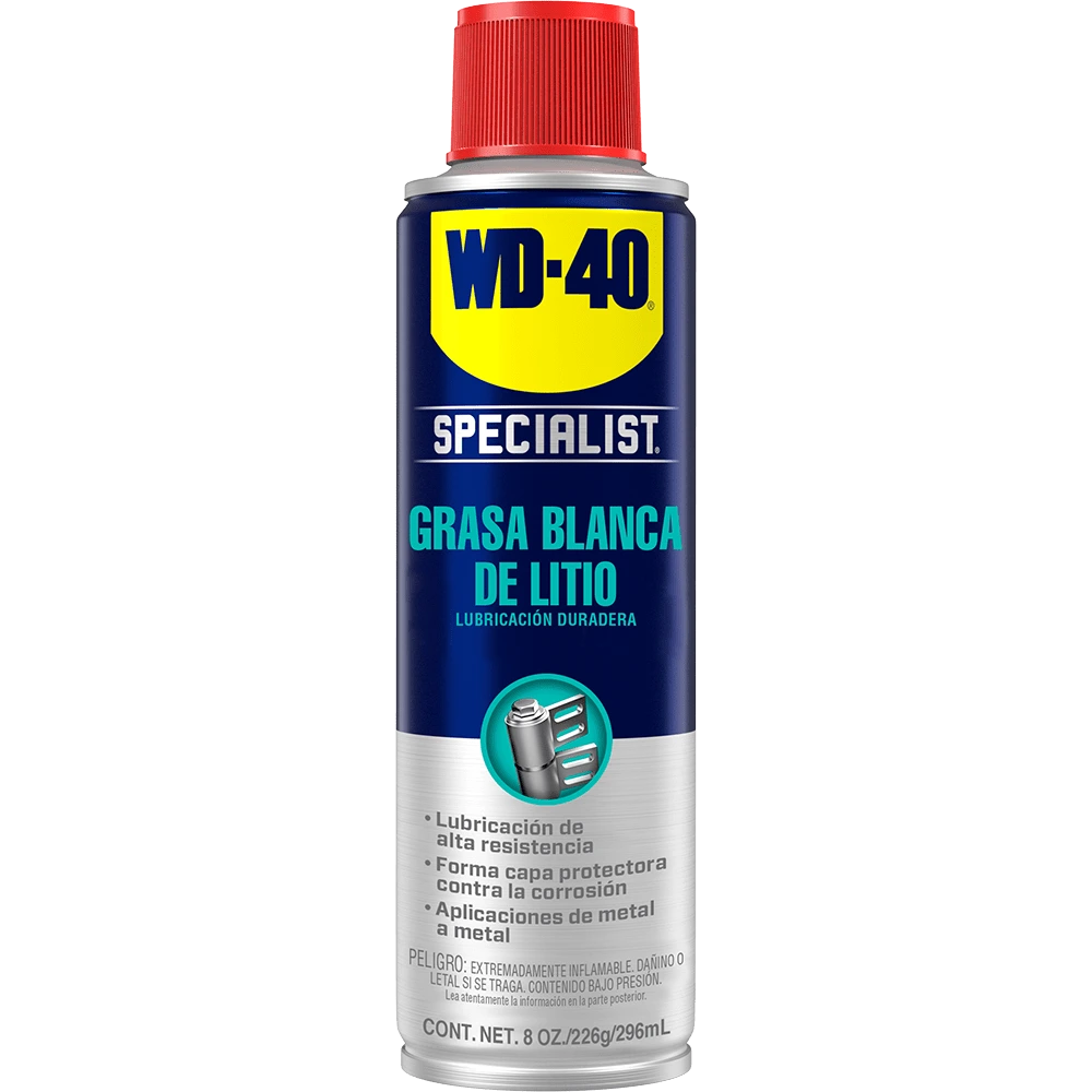 WD-40 SPECIALIST GRASA BLANCA DE LITIO | 560057 | 8 OZ