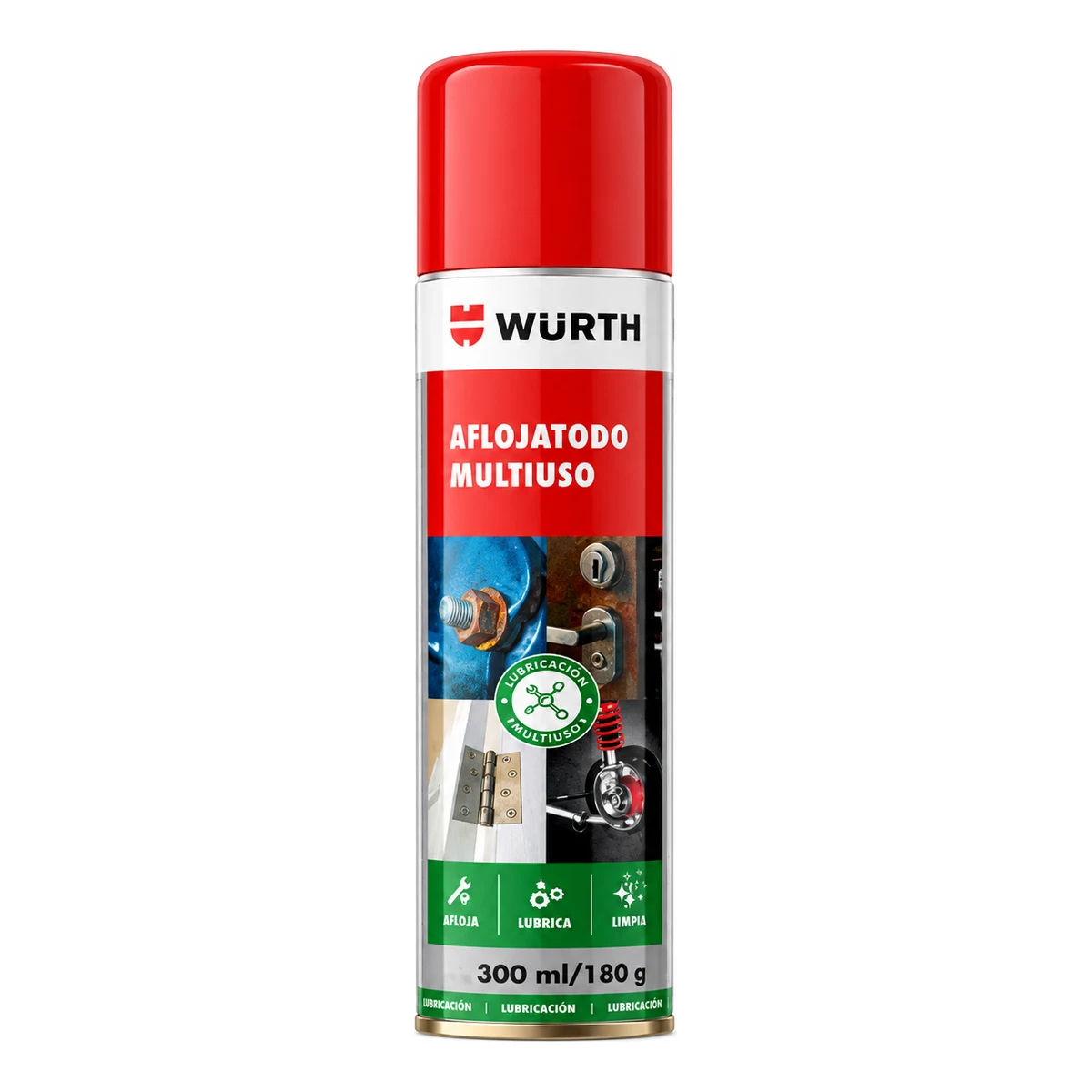 WURTH AFLOJATODO MULTIUSO EN SPRAY | 00890 300 300 | 300 ML