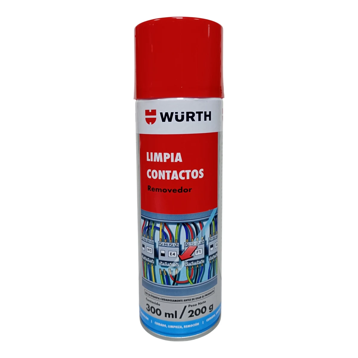 Aerosol de 300 ml de Würth limpia contactos Removedor