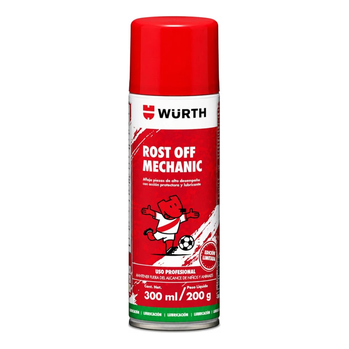 Aerosol de 300 ml de Würth Rost Off Mechanic aflojatodo desincrustante