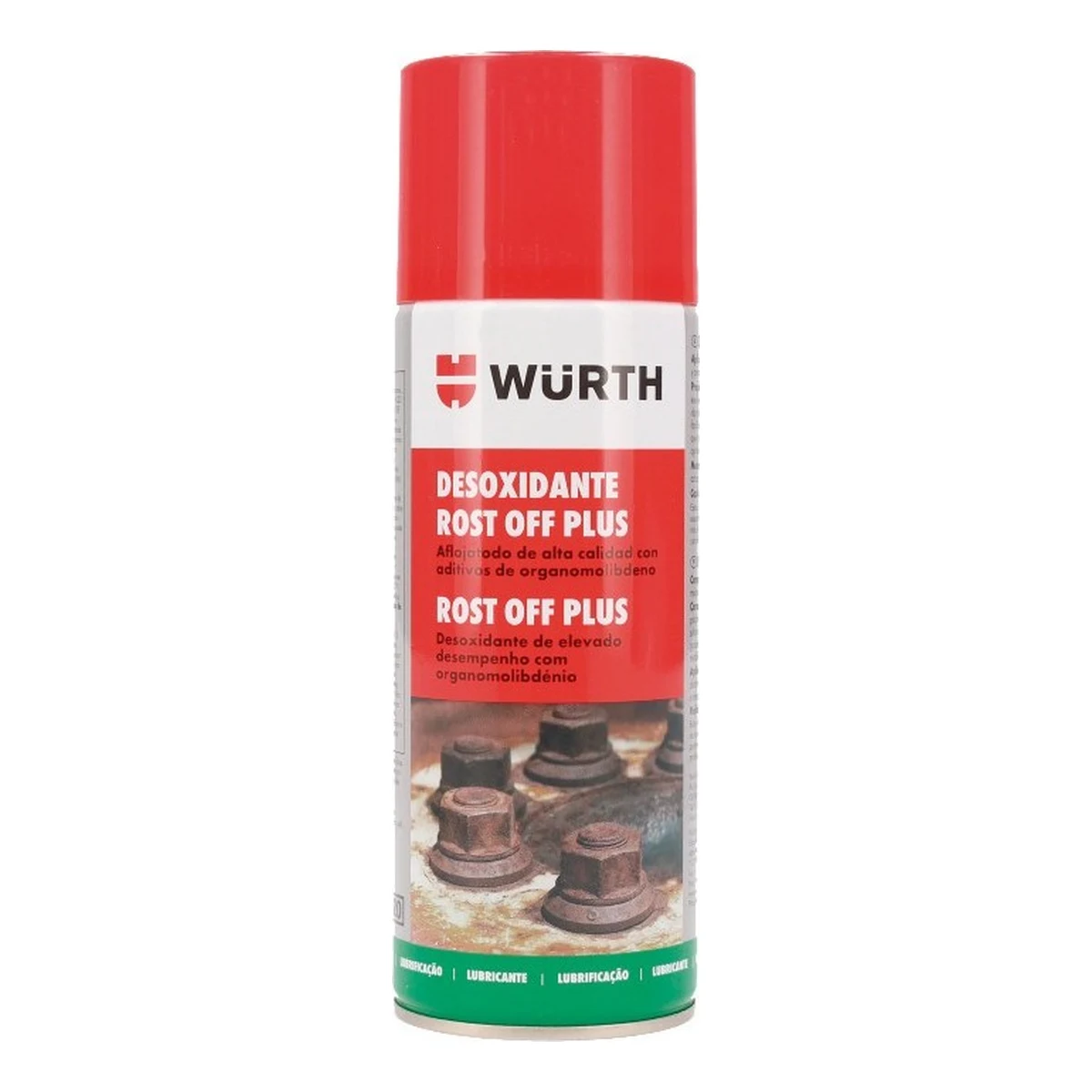 WURTH ROST OFF PLUS DESOXIDANTE CON OMC2 EN SPRAY | 10890 200 004 | 400 ML Aerosol de 400 ml de Würth Rost Off Plus desoxidante con OMC2